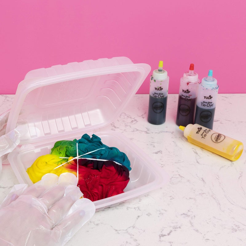 Tulip One-Step Tie-Dye Kit Tulip Fabric Dye Kits 43189 Fdy Multi 2 Min Fruit Punch, 4 Color, As Detailed, 6 Ounce (Pack of 1) - Image 4